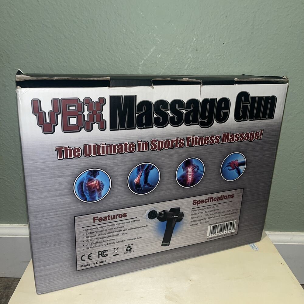 VBX Medical Grade Massage Gun - does not work if not plugged into battery - Picture 2 of 5
